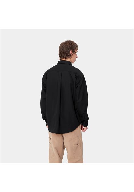 camicia module script uomo nera in poliestere CARHARTT WIP | I0337680D2.01